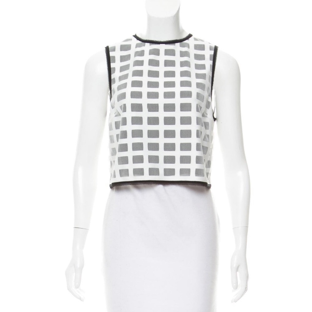 Intermix Lisa Lace Crop Top